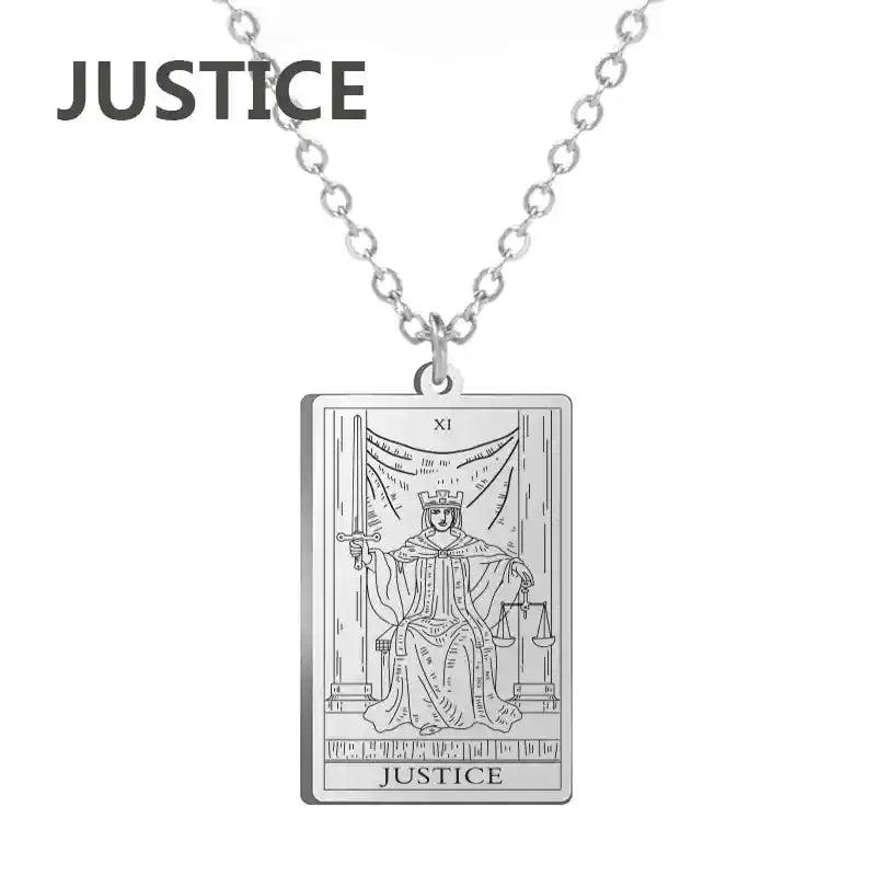 Dawapara Tarot Cards Necklace Women - Pedlar's Attic