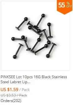 NEW 2Pcs Ear Plugs Tunnels Acrylic - Pedlar's Attic