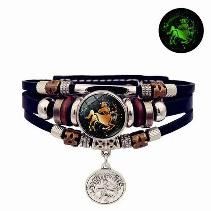 Luminous 12 Constellation Vintage Bracelet - Pedlar's Attic
