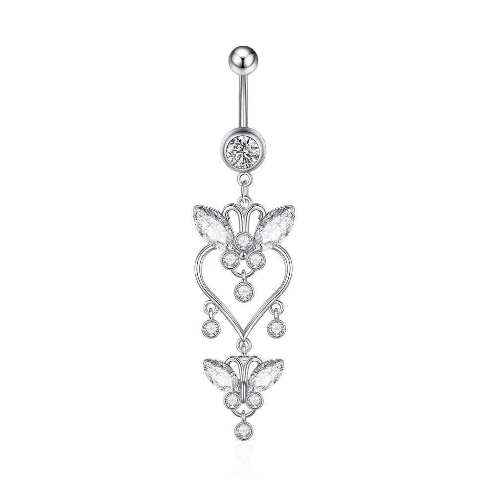 Trendy Angel Belly Button Rings