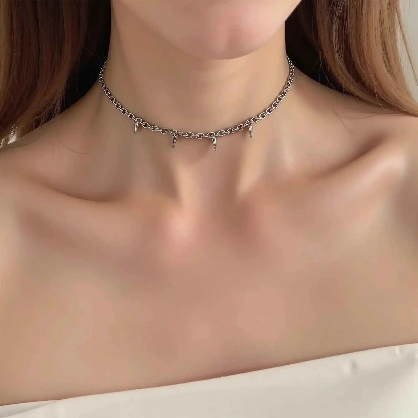 Lockbone Choker Necklace - Pedlar's Attic