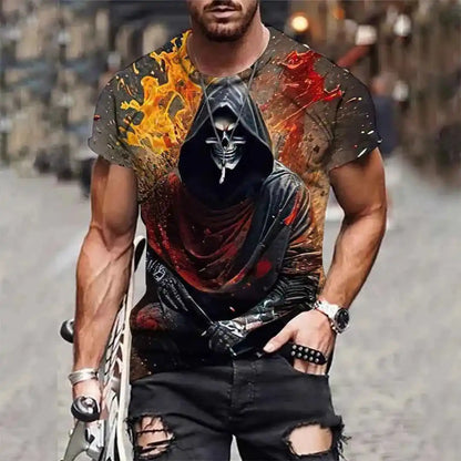 awesome, skull Men's T-shirt 3 - Pedlar's Attic
