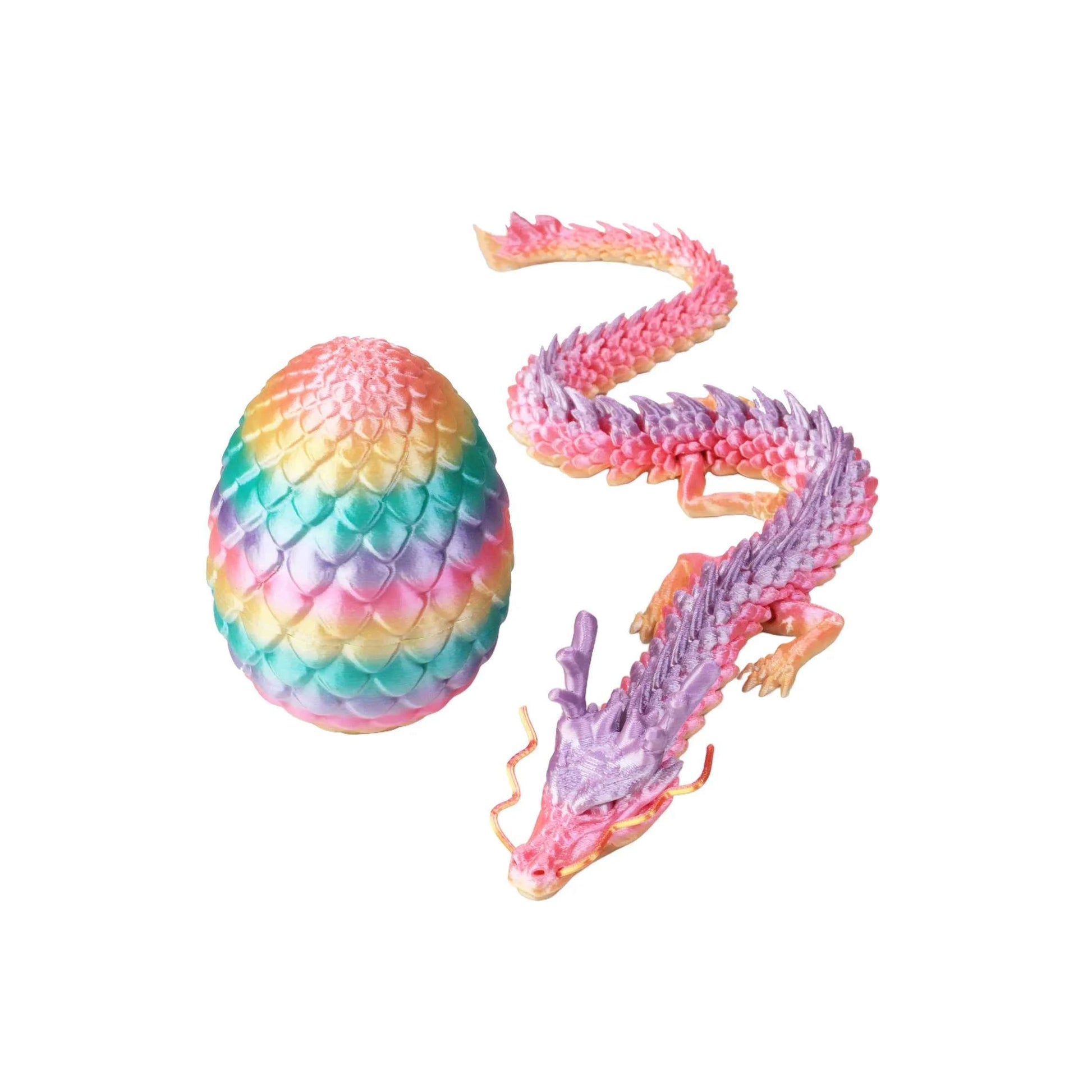 3D Printed Dragon with Egg - Pedlar's Attic