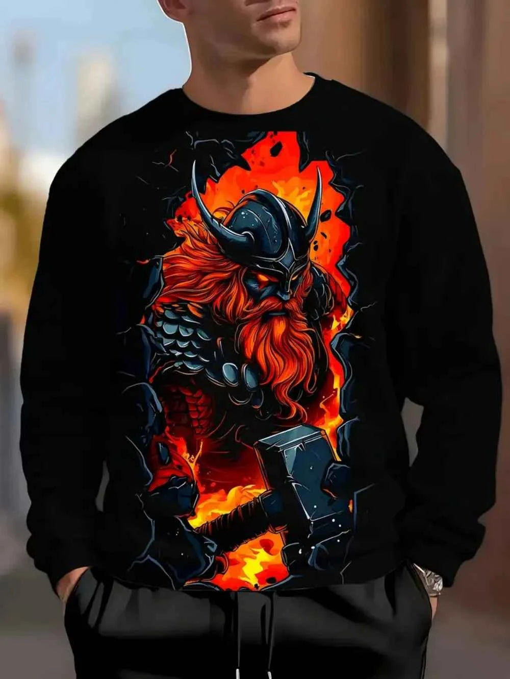 Men Cool Mythical gods Characters Graphics shirts