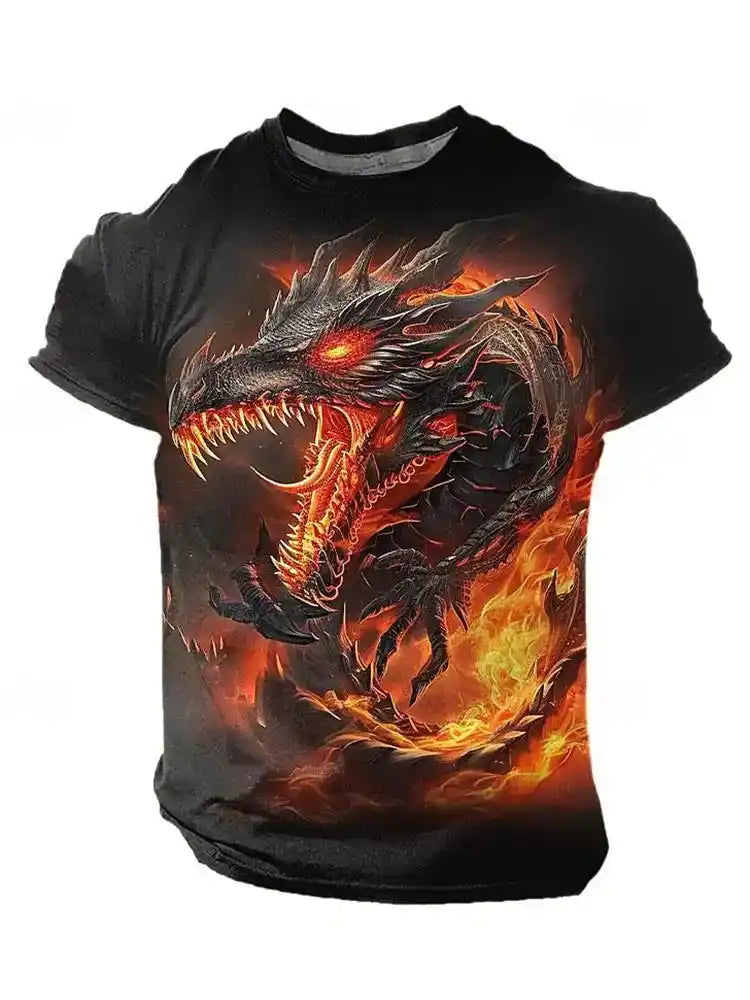 Dragonforged — Dragon 3D Scale Tee