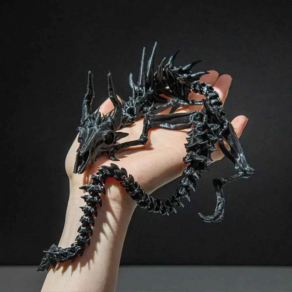 3D Printed Dragon Skeleton Model - Pedlar's Attic