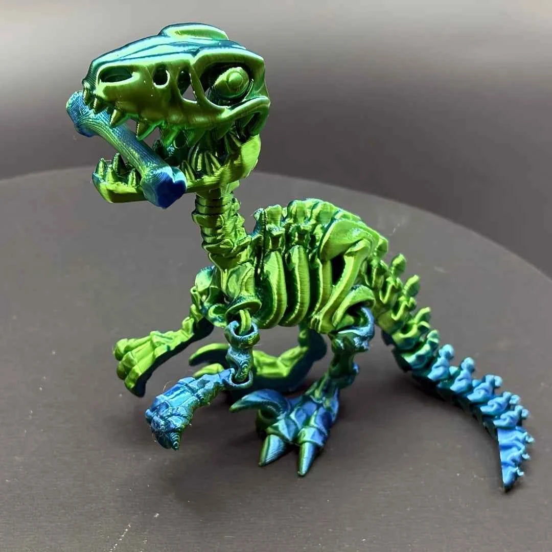 3D Printed Velociraptor Dinosaur Figurine - Pedlar's Attic