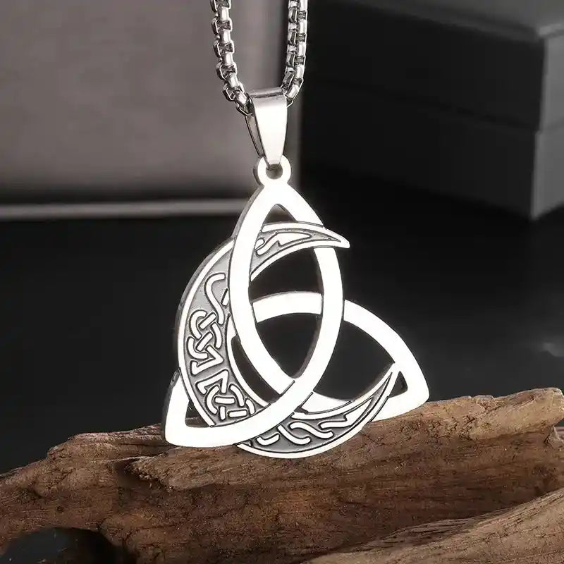 The Moon Knot Collection — Celtic Irish Witch Amulet Necklaces