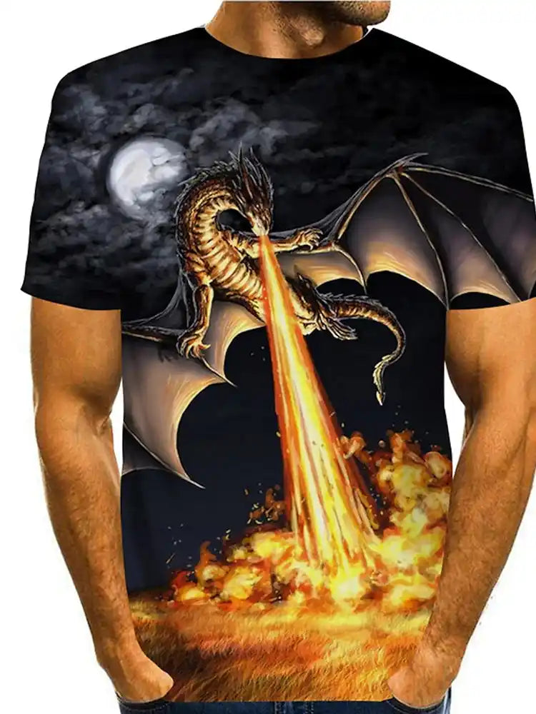 Dragonforged — Dragon 3D Scale Tee