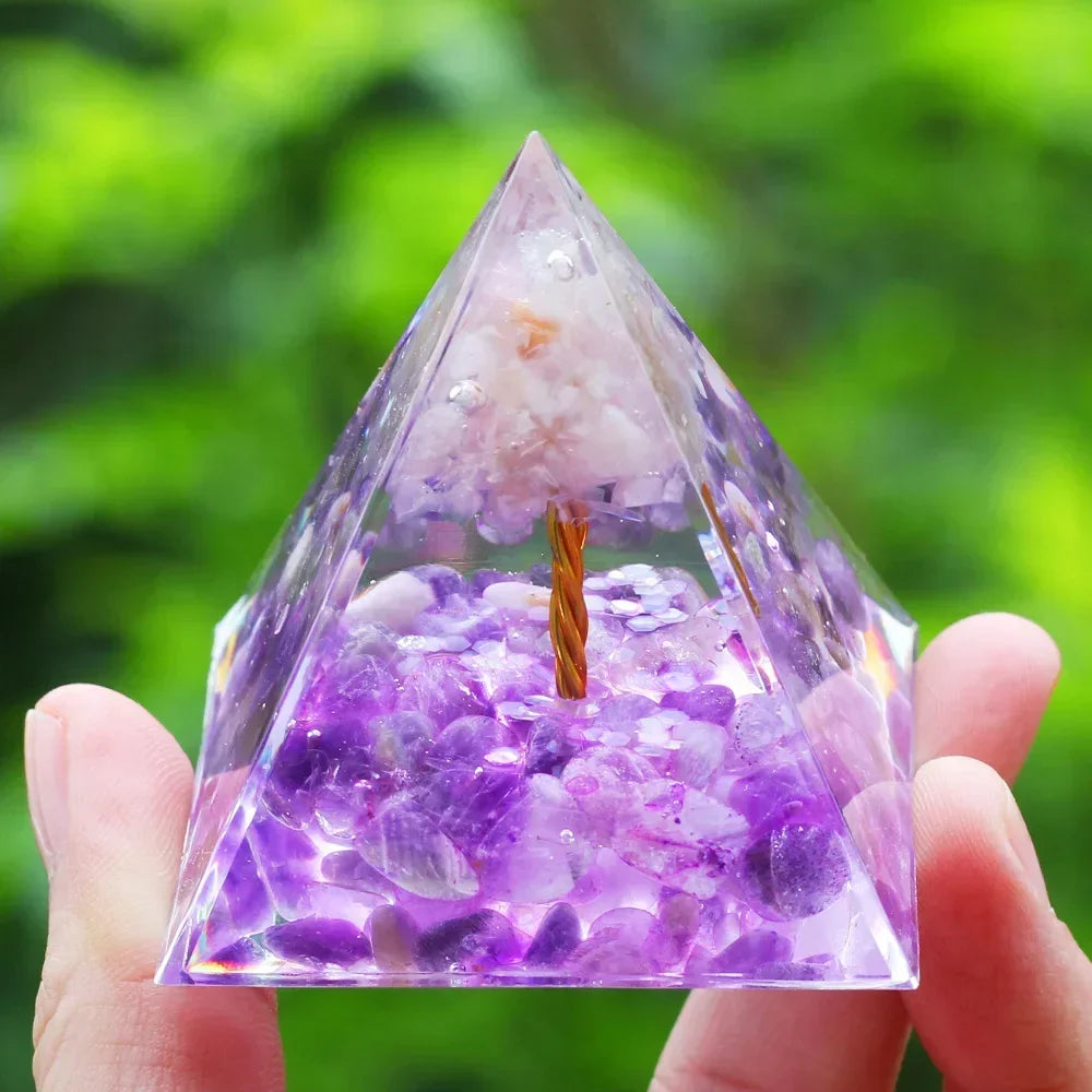 Energy Pyramid Orgonite Reiki - Pedlar's Attic