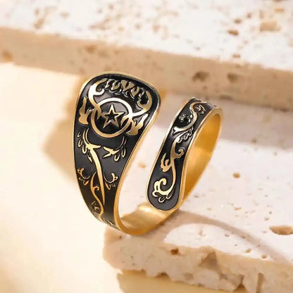 Dawapara Pentagram Ring - Pedlar's Attic