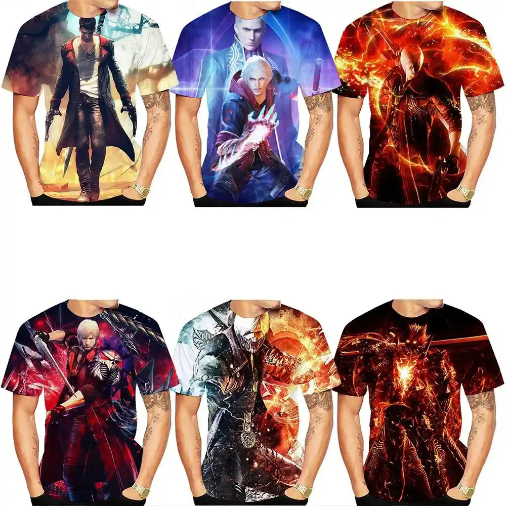 The Devil's Bargain – Dante's Mark 3D Tees