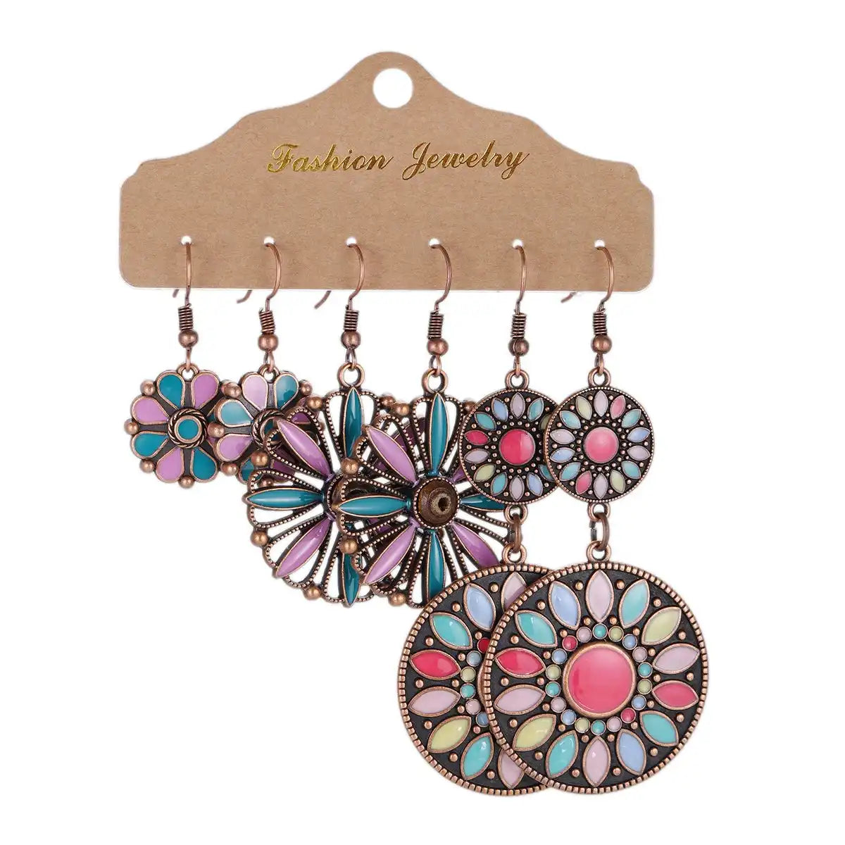 The Drawer of a Hundred Mornings — Boho Earring Sets