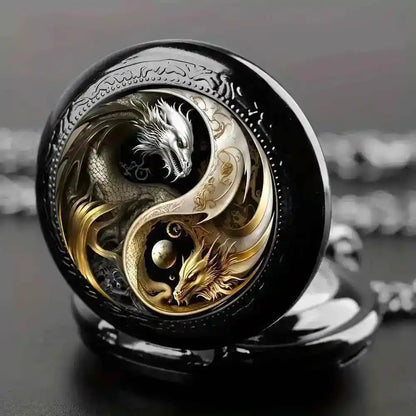 Retro Tree of Life Quartz Pocket Watch - Pedlar's Attic