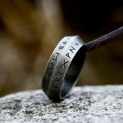 Vintage Odin Norse Viking Amulet Rune Rings - Pedlar's Attic