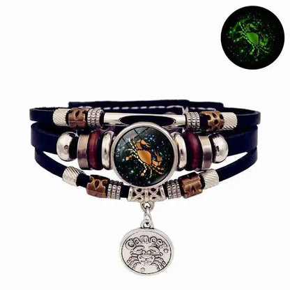 Luminous 12 Constellation Vintage Bracelet - Pedlar's Attic