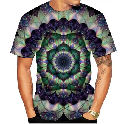 Chelle's Garden – Bohemian Mandala 3D Tee