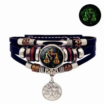 Luminous 12 Constellation Vintage Bracelet - Pedlar's Attic