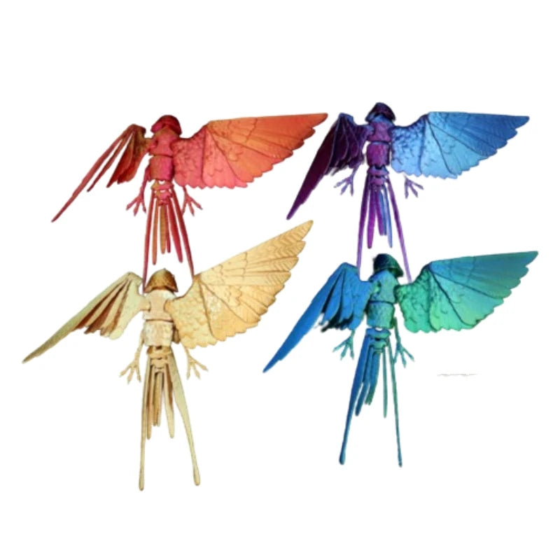 3D printed integrated swallow body joints, movable home decoration, creative toys worth collecting