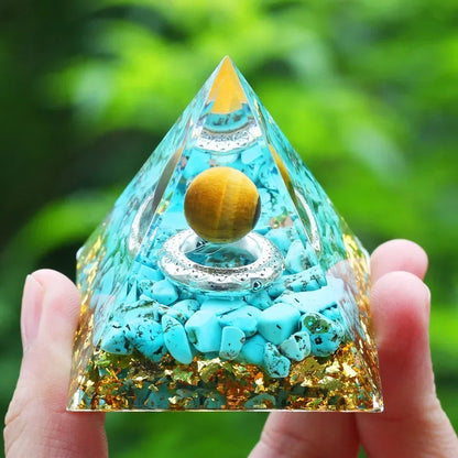 Energy Pyramid Orgonite Reiki - Pedlar's Attic