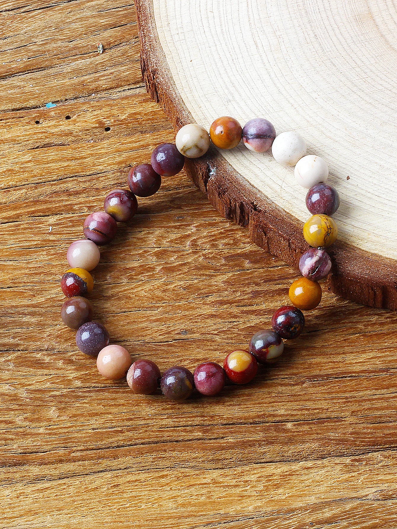 What the Stone Becomes — Natural Stone Bead Bracelets