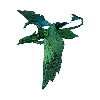 3d Printed Steam Technology Dinosaur Animal Toys Home Room Car Ornaments Joints Can Move Freely Steam Technology Flying Dragon - Pedlar's Attic