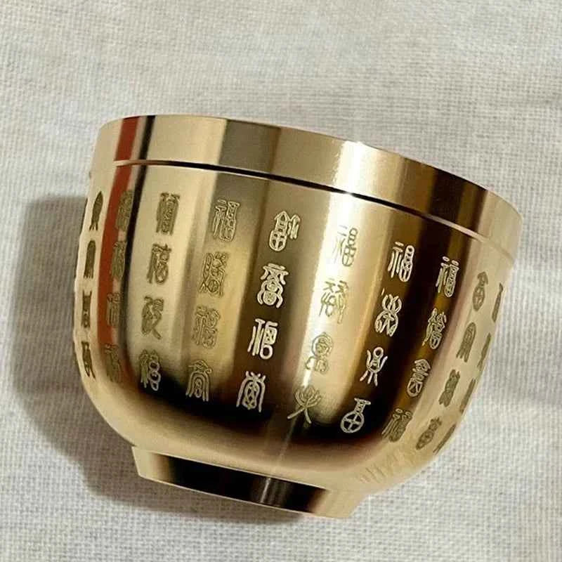 Feng Shui Treasure Bowl Brass Copper Wealth bowl