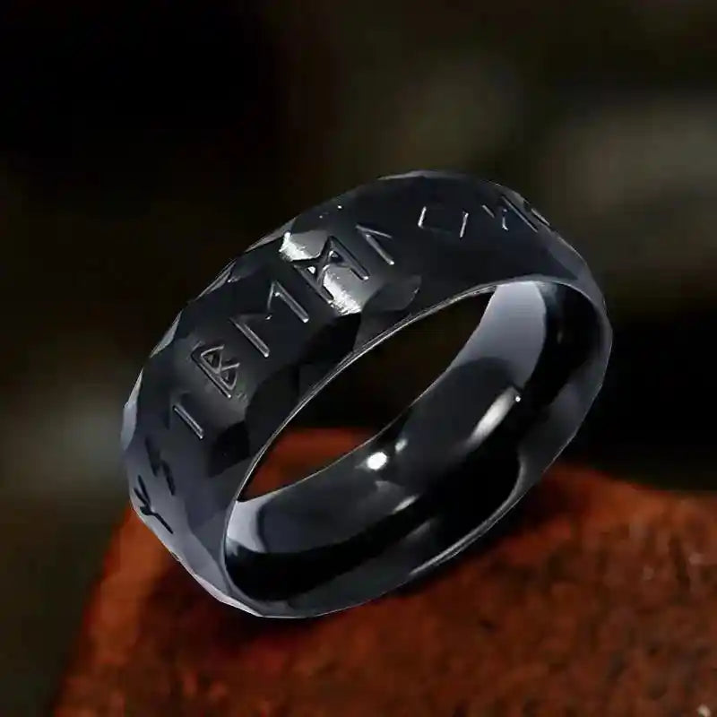 Vintage Odin Norse Viking Amulet Rune Rings - Pedlar's Attic