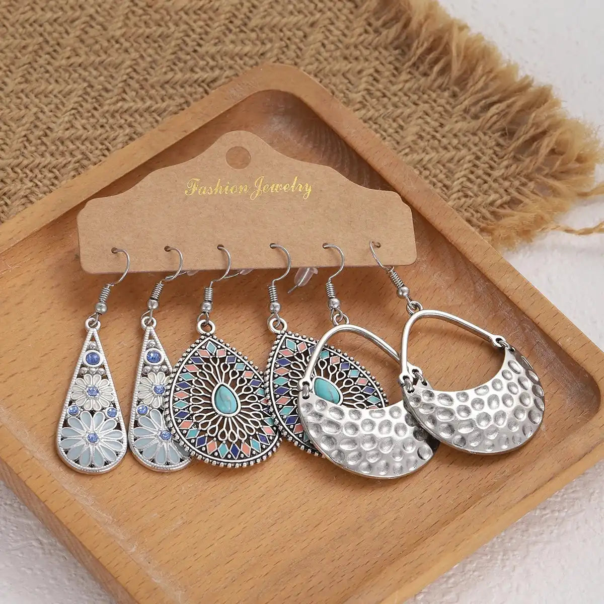 The Drawer of a Hundred Mornings — Boho Earring Sets