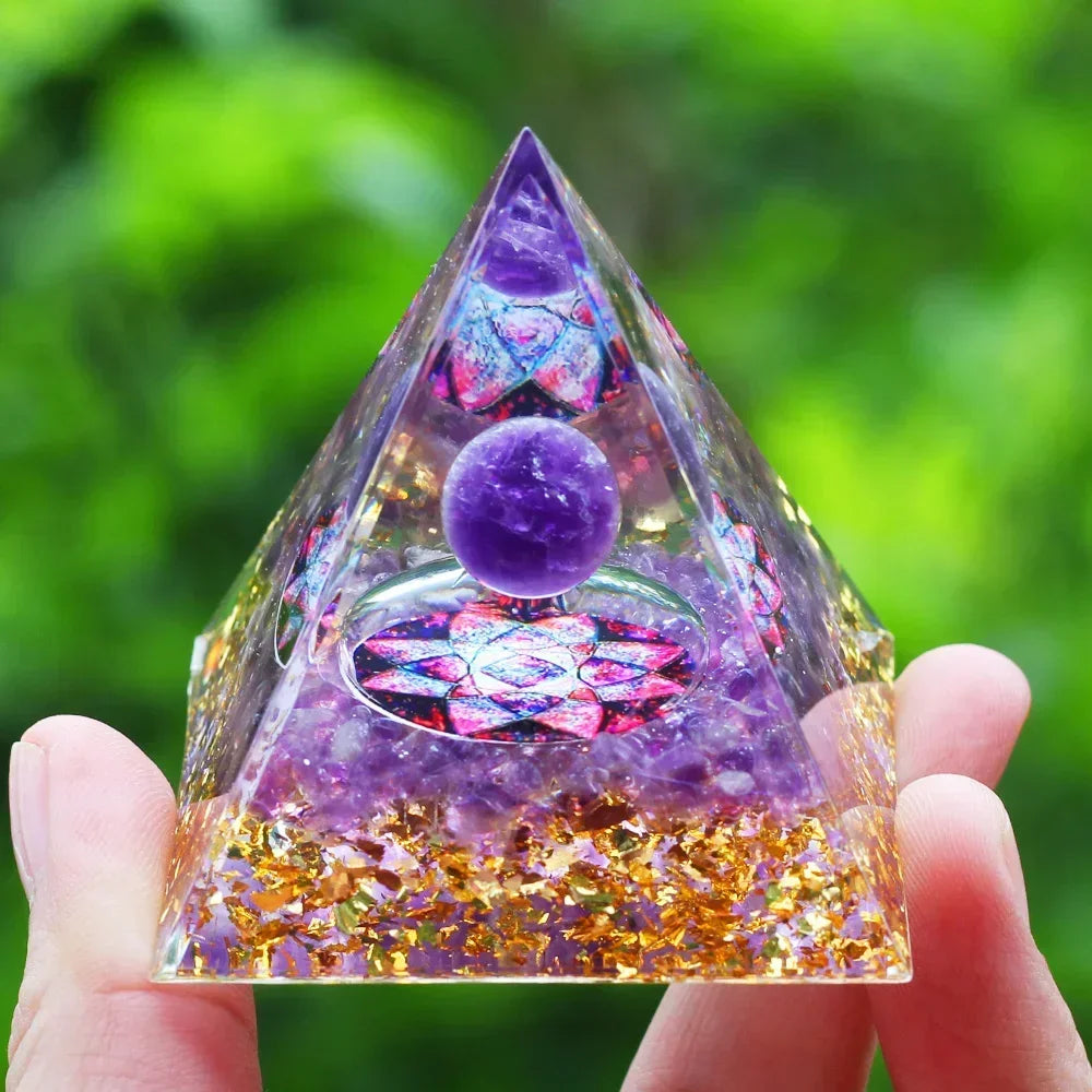 Energy Pyramid Orgonite Reiki - Pedlar's Attic