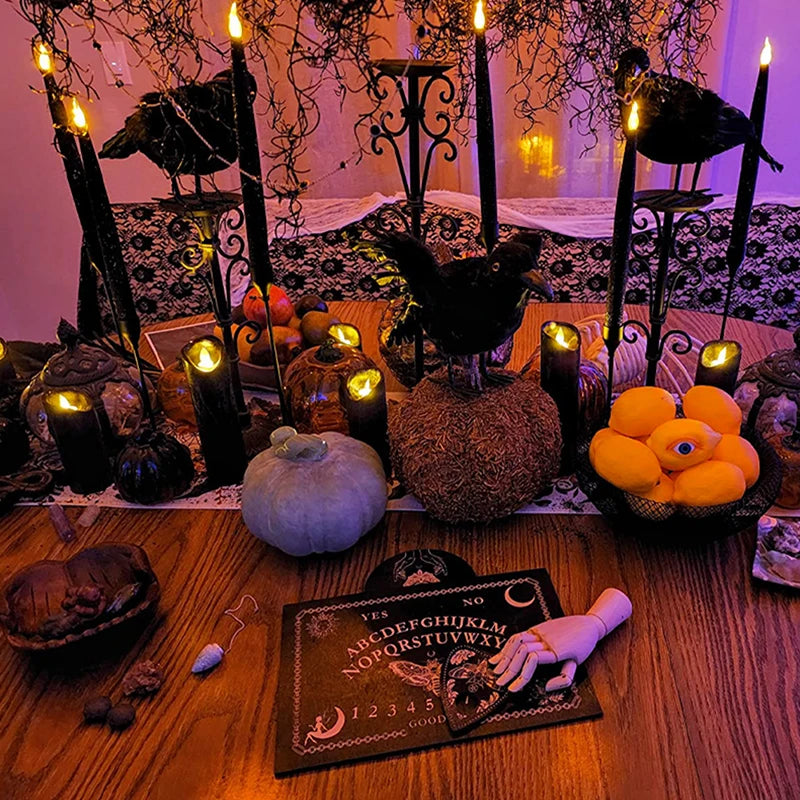 The Aether-Reach Divination Board — Engraved Wooden Pendulum Board