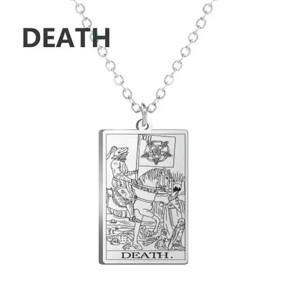 Dawapara Tarot Cards Necklace Women - Pedlar's Attic