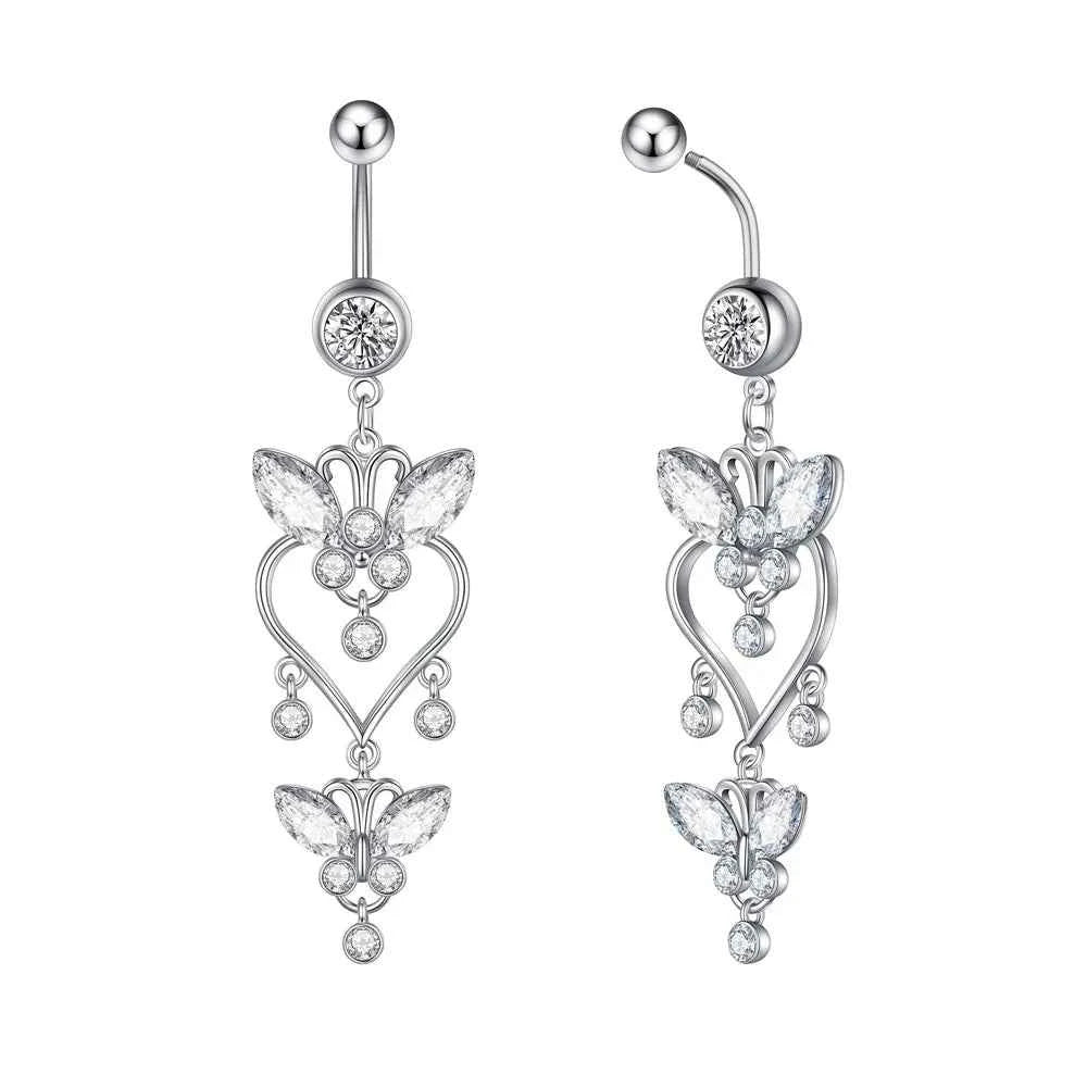 Trendy Angel Belly Button Rings