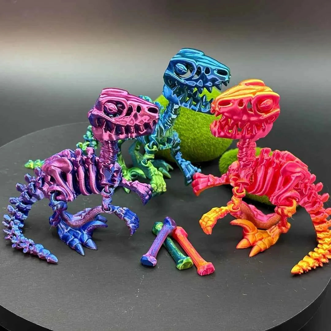 3D Printed Velociraptor Dinosaur Figurine - Pedlar's Attic