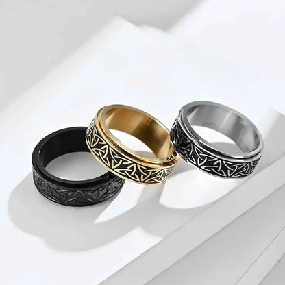 Viking Celtic Knot Rune Rings - Pedlar's Attic