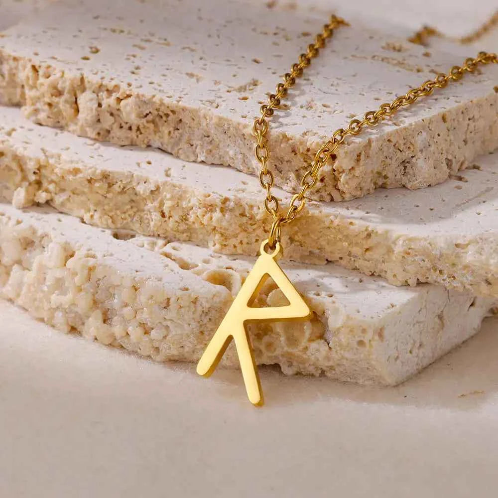 Norse Runic Pendant Viking Rune Layering Necklace