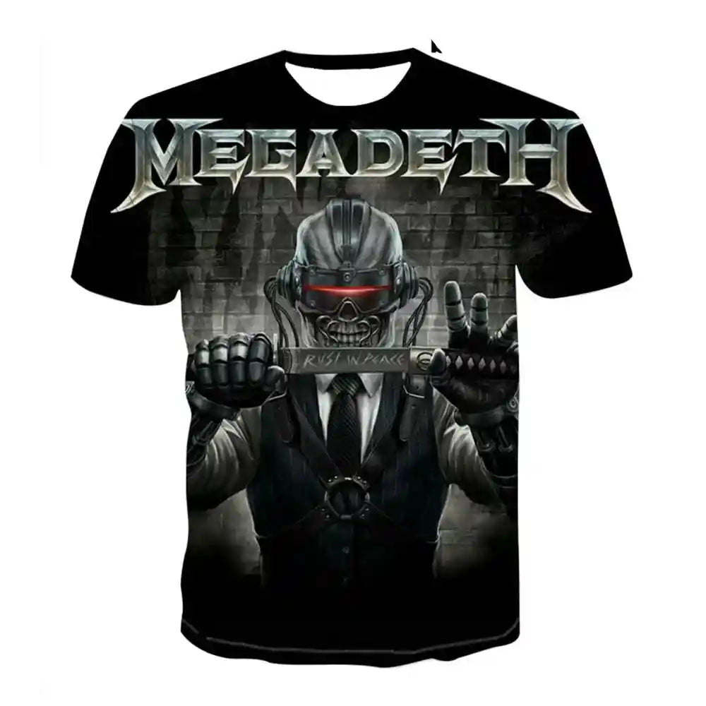 Luna's Pick: Megadeth 3D Graphic Tee