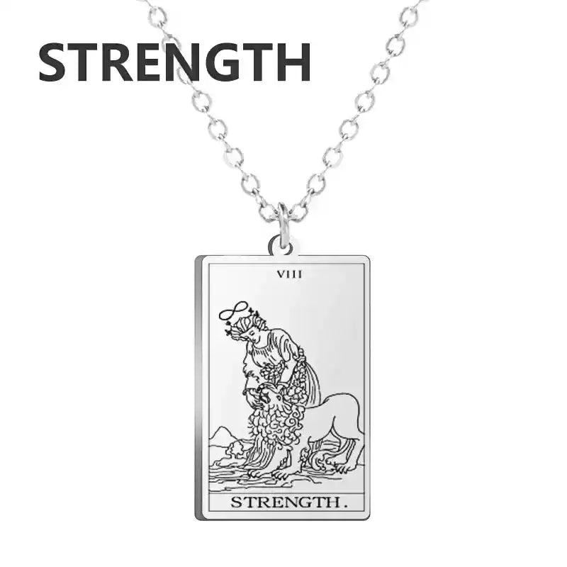Dawapara Tarot Cards Necklace Women - Pedlar's Attic
