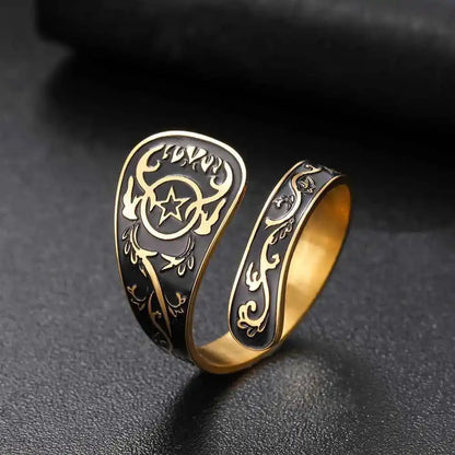 Dawapara Pentagram Ring - Pedlar's Attic