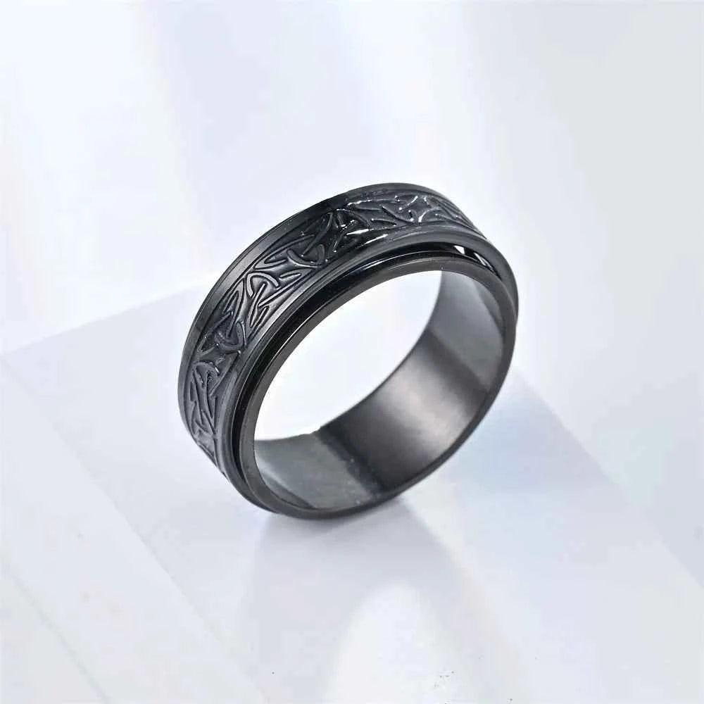 Viking Celtic Knot Rune Rings