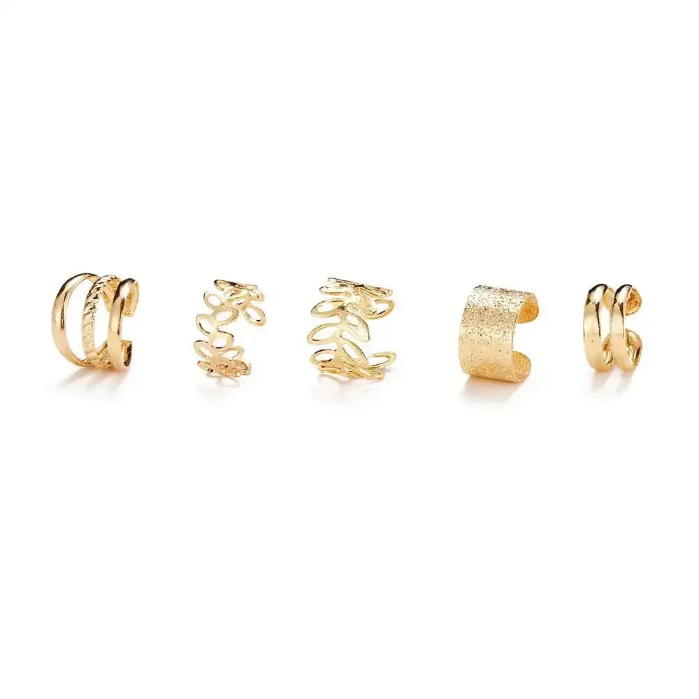 The Architecture of Defiance — Gothic Long Tube Clip Earrings