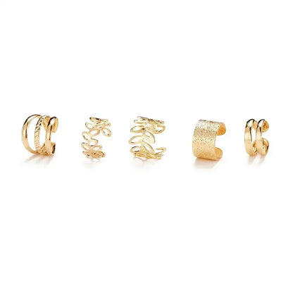 The Architecture of Defiance — Gothic Long Tube Clip Earrings