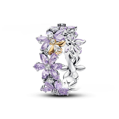 Aether-Reach Ring — 925 Sterling Silver Heart & Butterfly