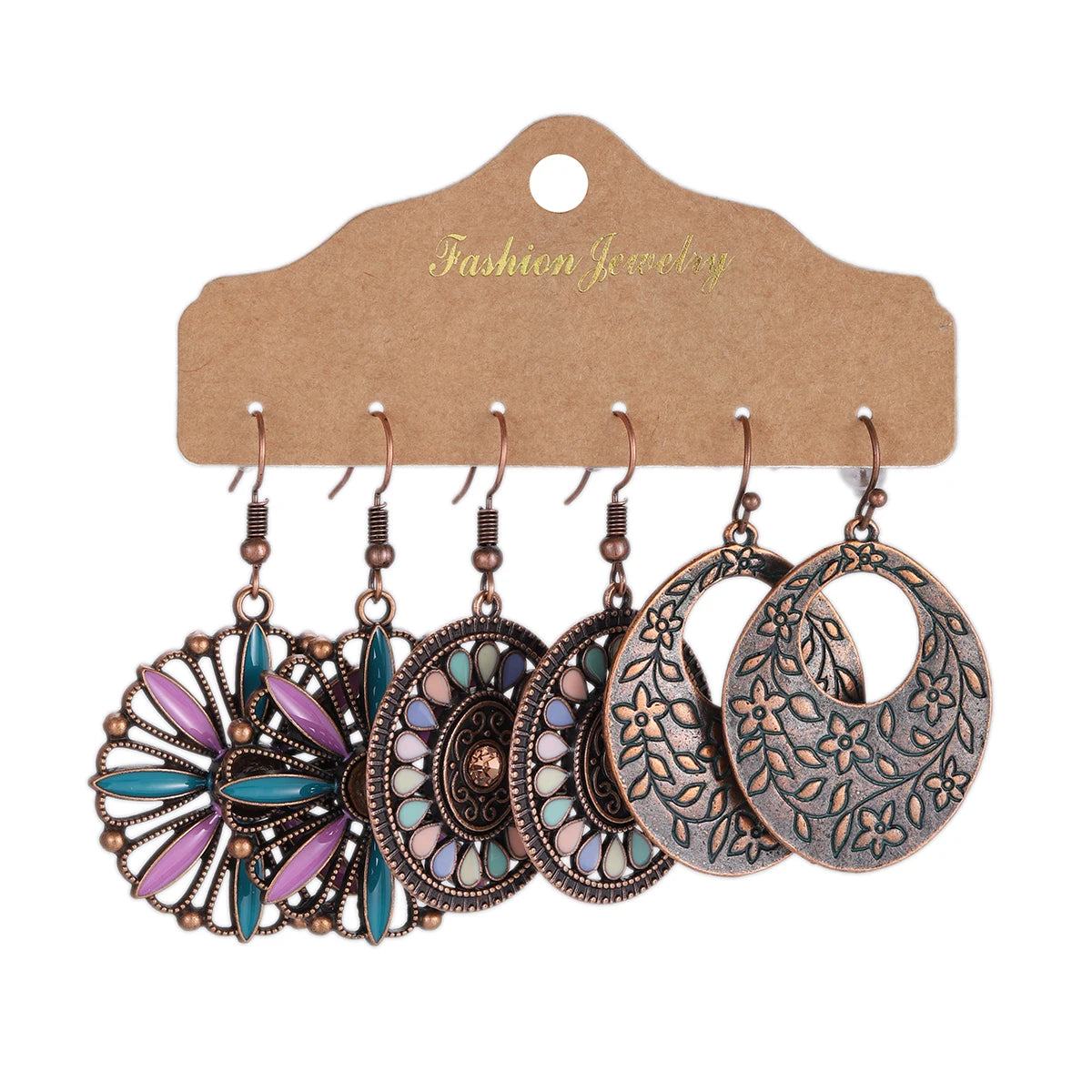 The Drawer of a Hundred Mornings — Boho Earring Sets