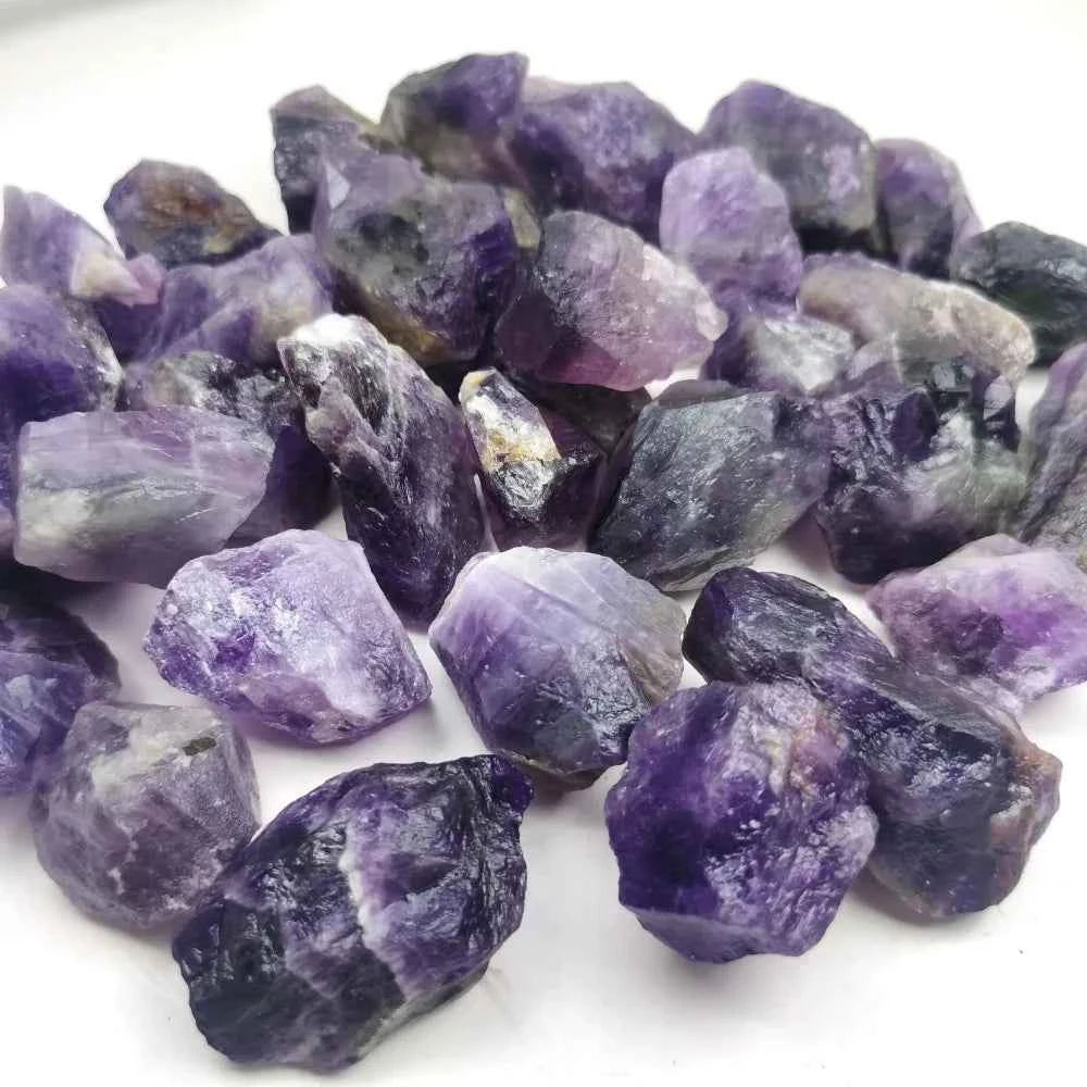 Natural Amethyst Raw Energy  Gemstone