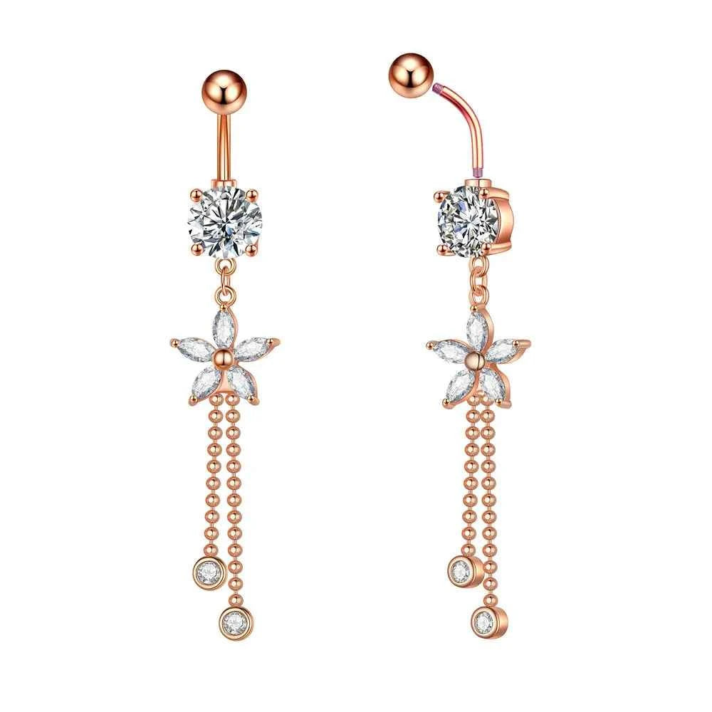 Trendy Angel Belly Button Rings