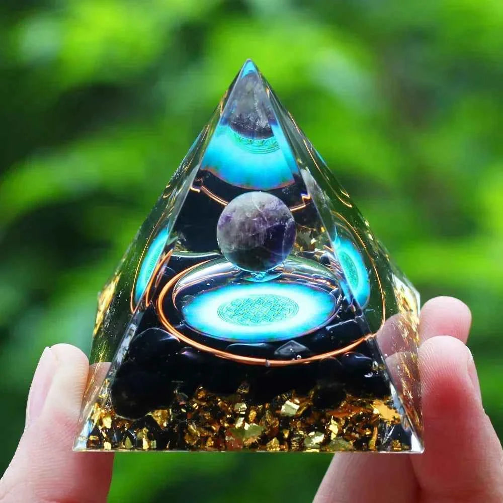 Energy Pyramid Orgonite Reiki