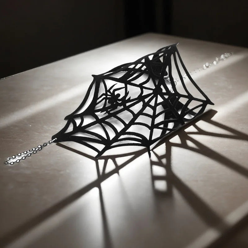 What the Forest Grows — Corrupt Forest Thorn & Web Bracelet