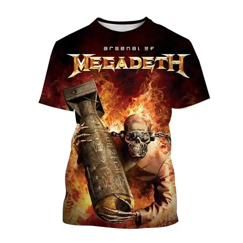 Peace Sells – Megadeth 3D Print Tee