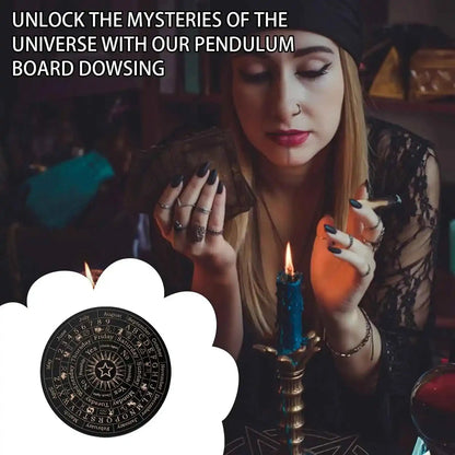 Ouija Spirit Board Wooden Decorative Message Planchette Boards With Letters Spirit Decorations Ouija Board Game For Themed - Pedlar's Attic